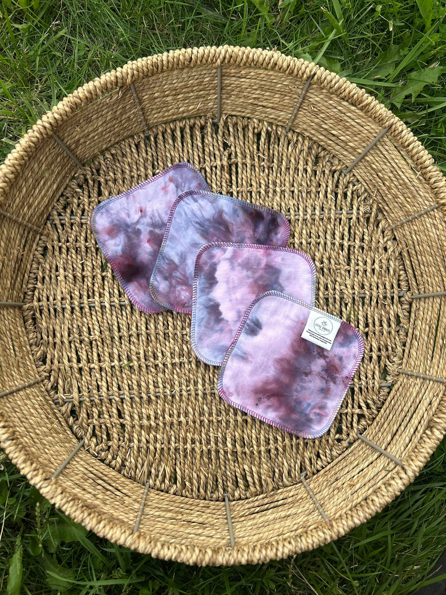 Reusable Cloth Wipes - Ice Dye #1
