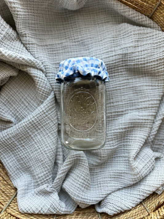 Reversible Mason Jar Cover