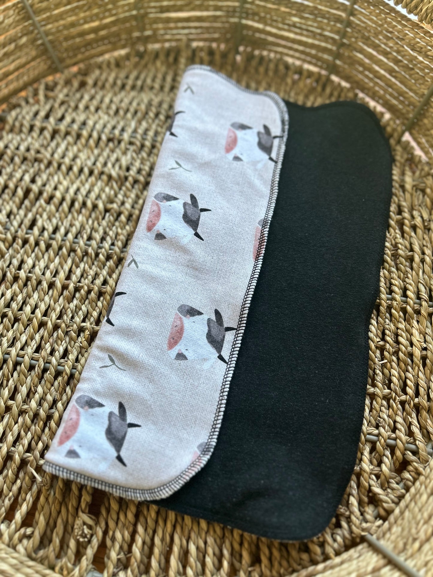 Bamboo Hemp Trifold - Moo Crew