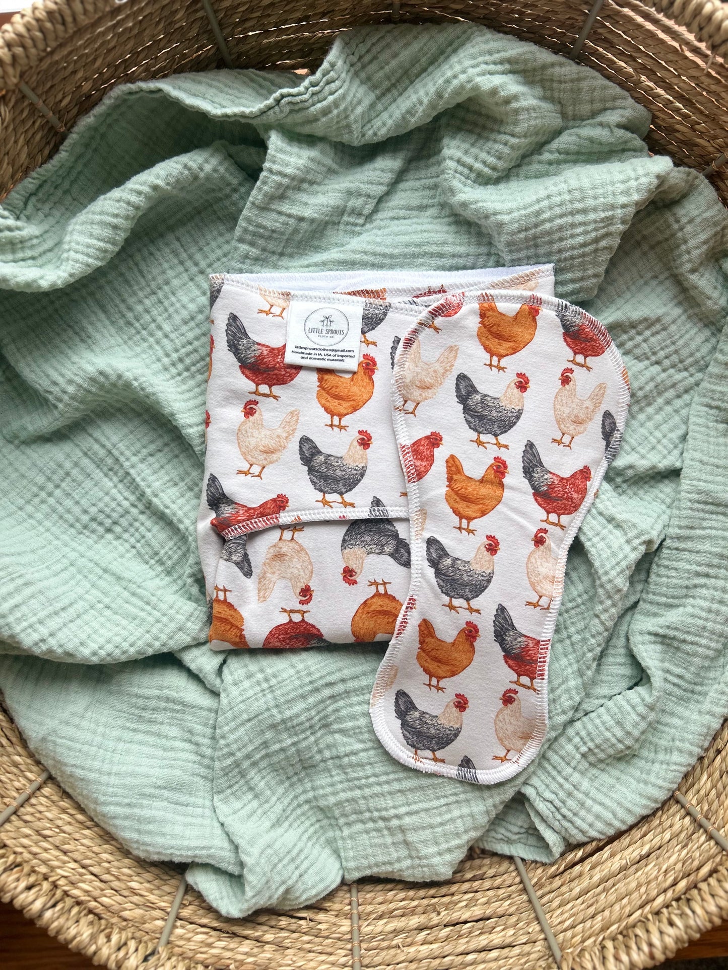 OS Preflat - Barnyard Chickens