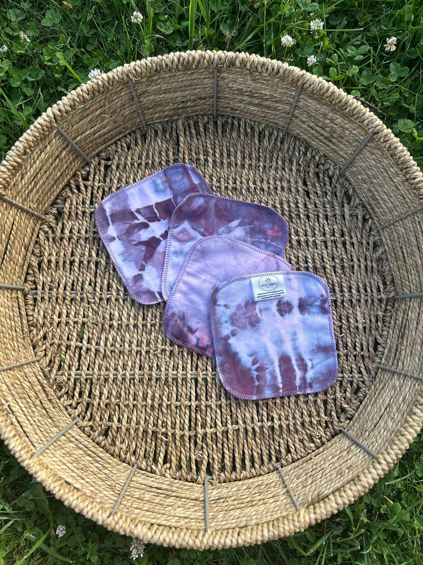 Reusable Cloth Wipes - Ice Dye #3