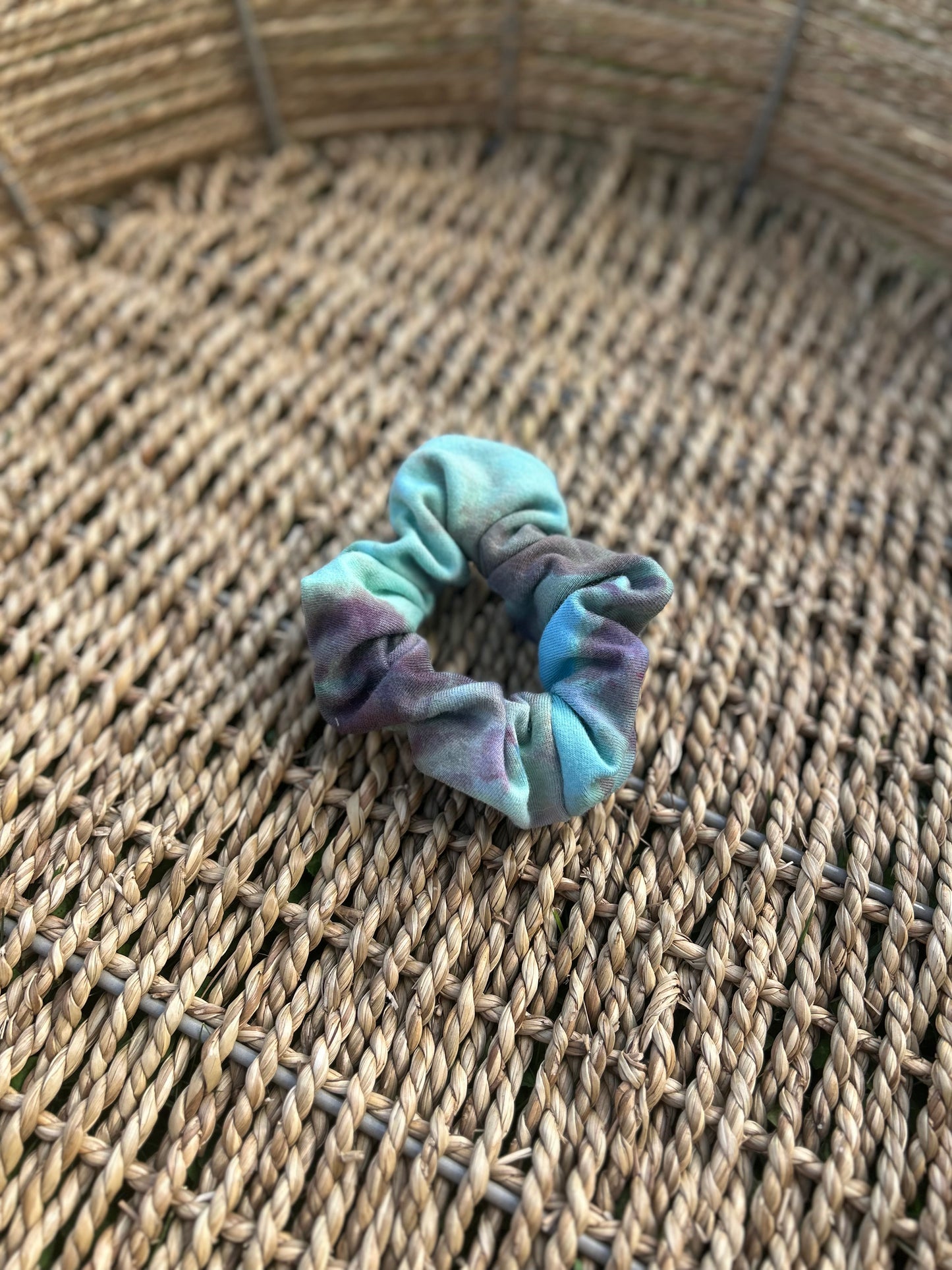 Bamboo FT Scrunchy - Ice Dye #3