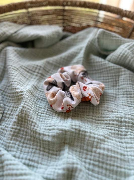 Organic Cotton French Terry Scrunchy (Premium)