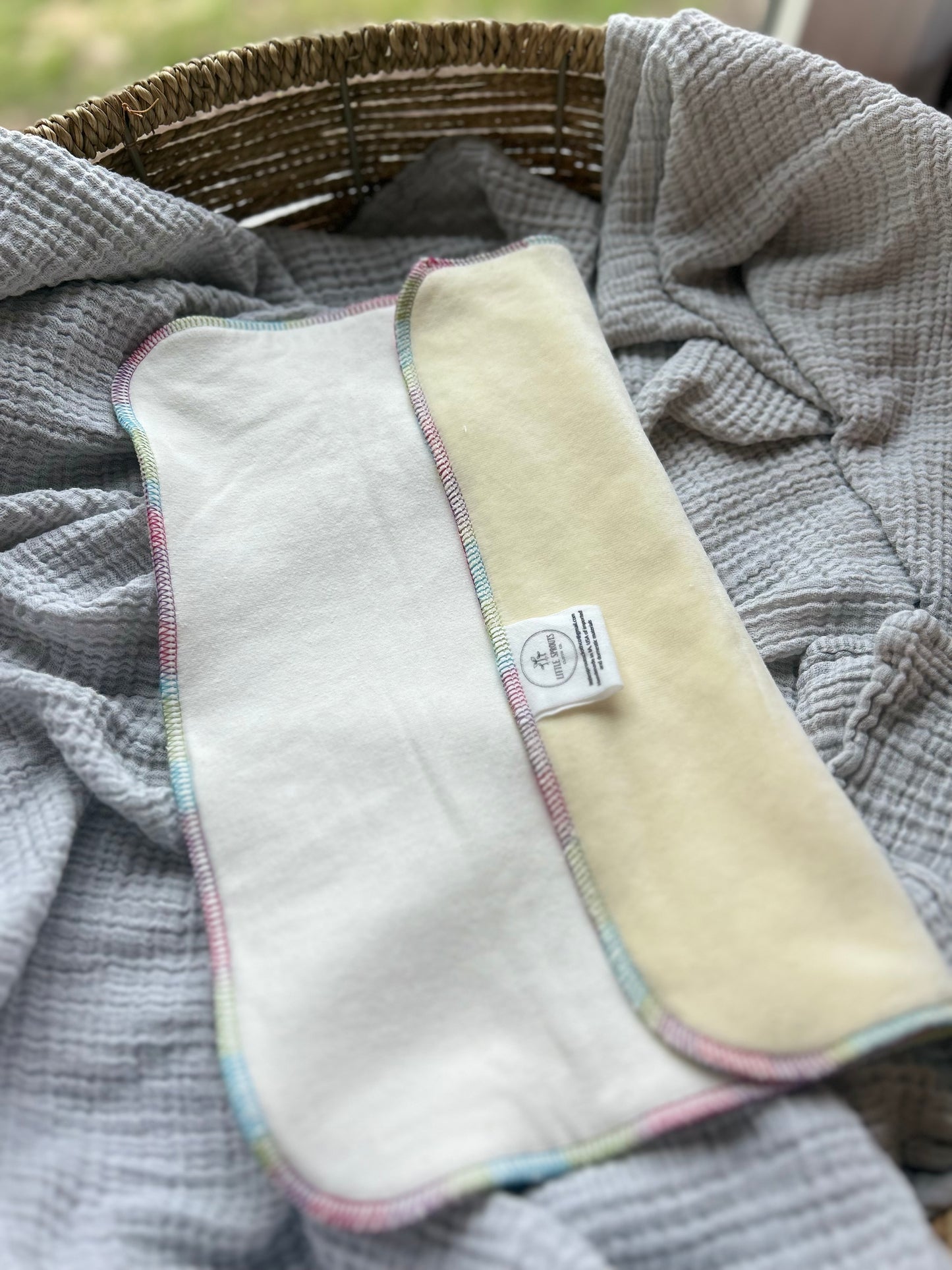 Heavy Wetter Hemp Cotton Velour Trifold