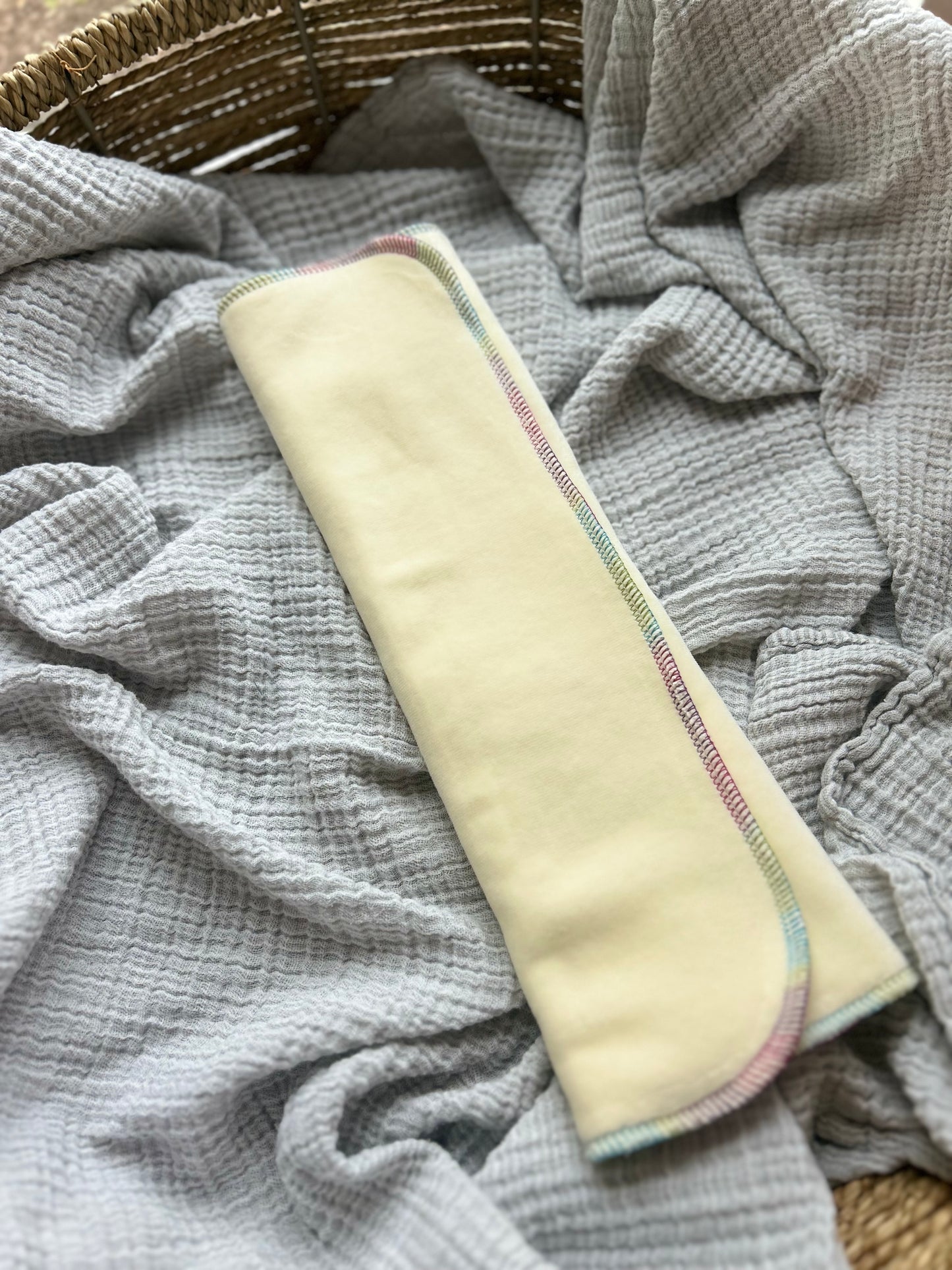 Heavy Wetter Hemp Cotton Velour Trifold