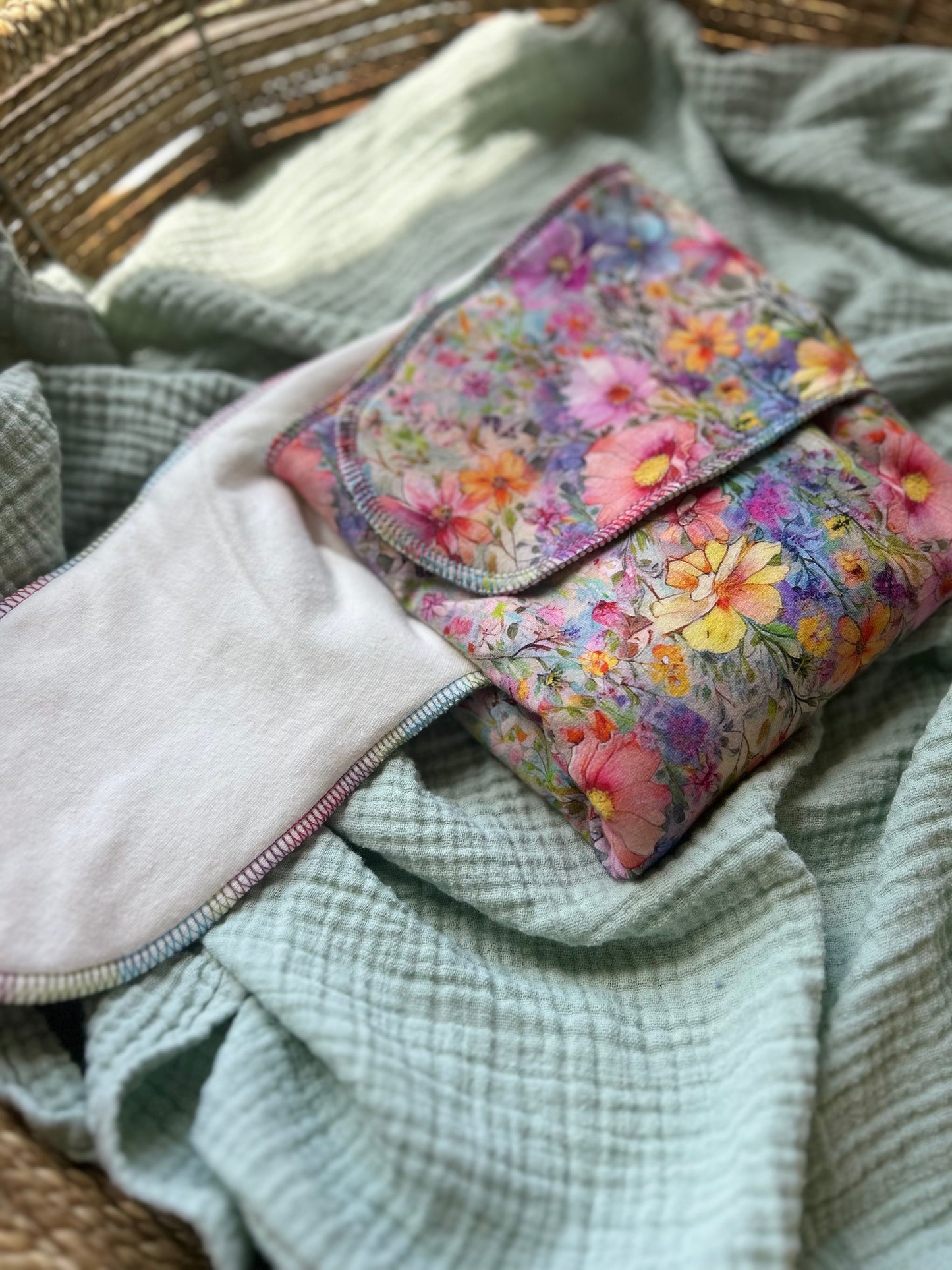 3 Layer OS Preflat - Painted Petals