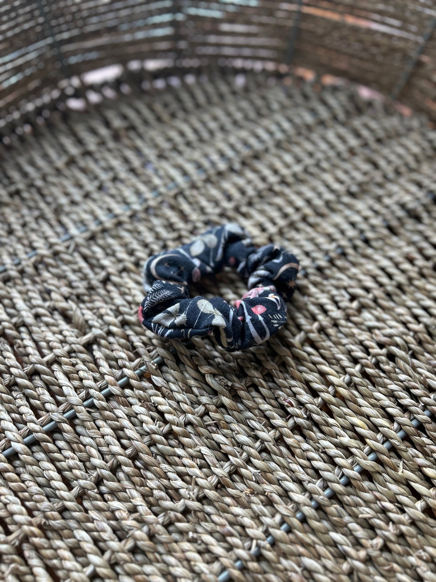 Organic Cotton FT Scrunchy- Fairy Forest