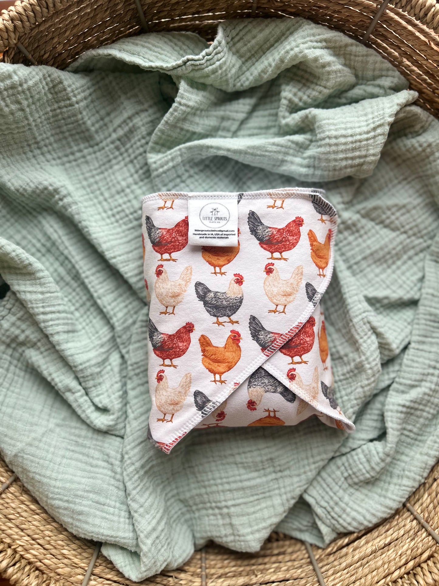 OS Contour - Barnyard Chickens