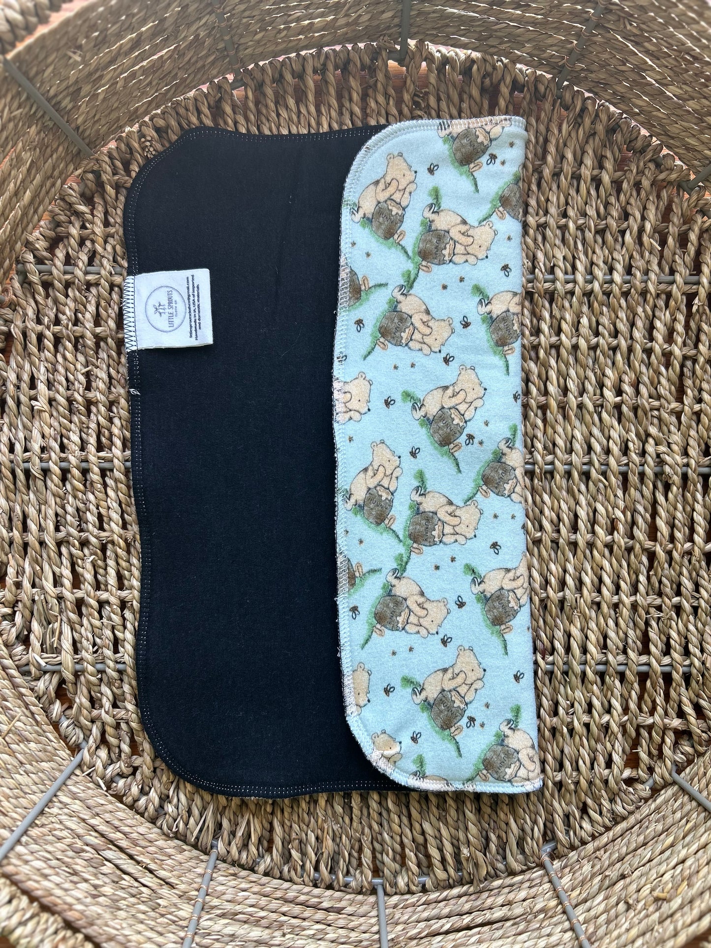Bamboo Hemp Trifold - Hunny