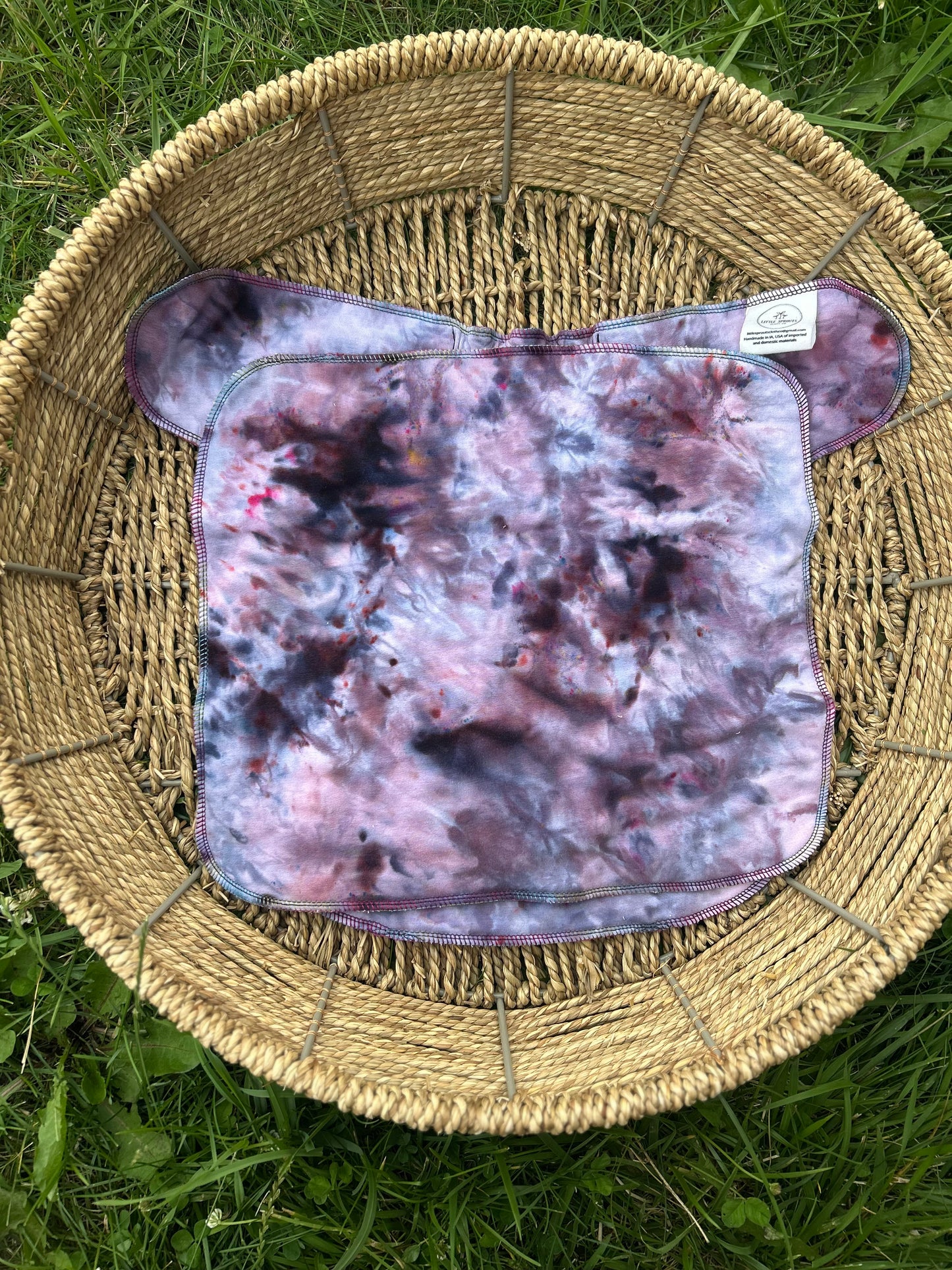 OS Serged Snapless Fitted - Ice Dye #1