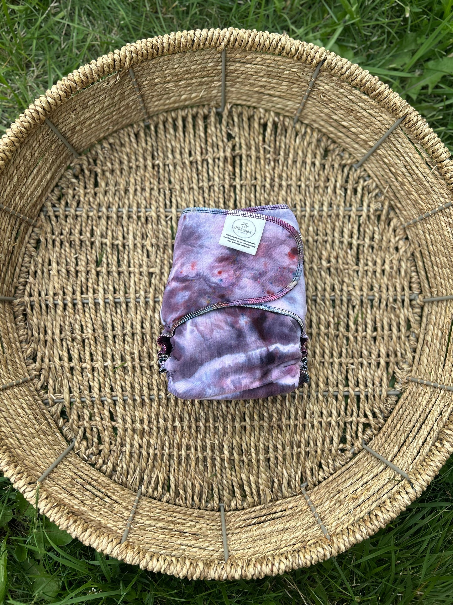 OS Serged Snapless Fitted - Ice Dye #1