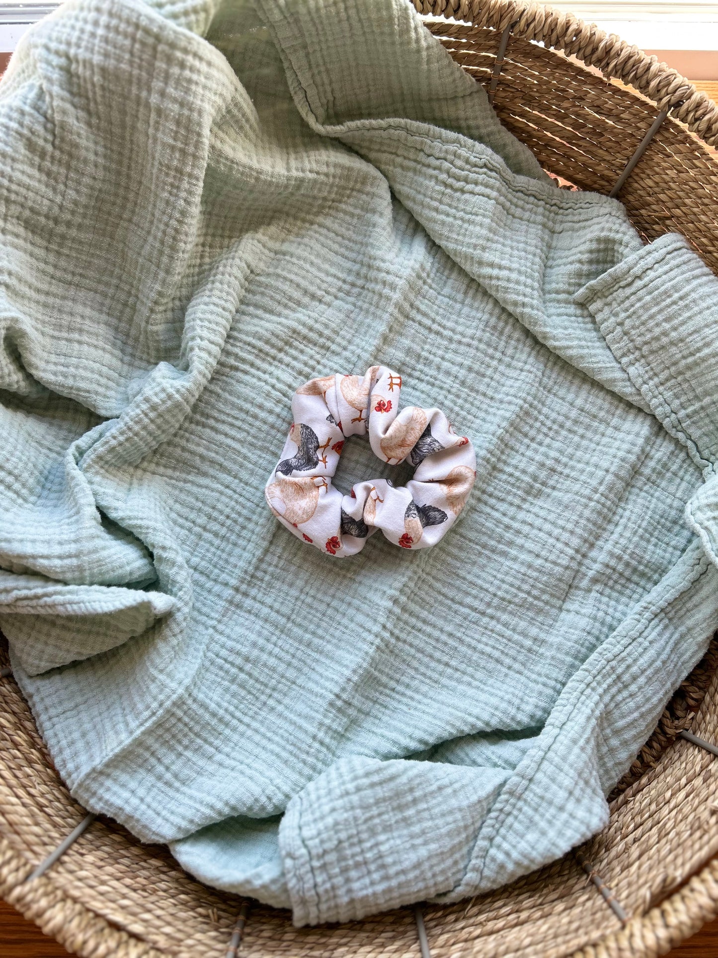 Organic Cotton French Terry Scrunchy (Premium)