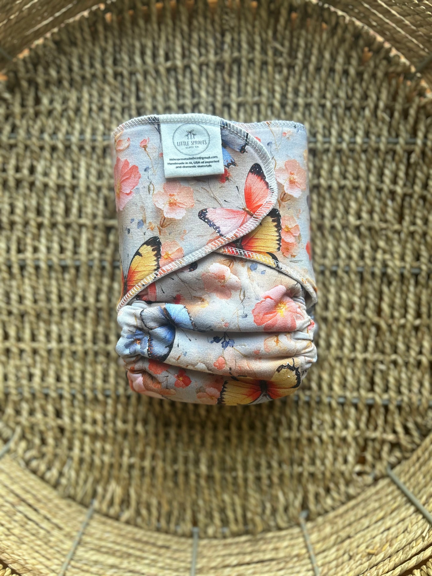 OS Snapless Fitted - Butterfly Kisses