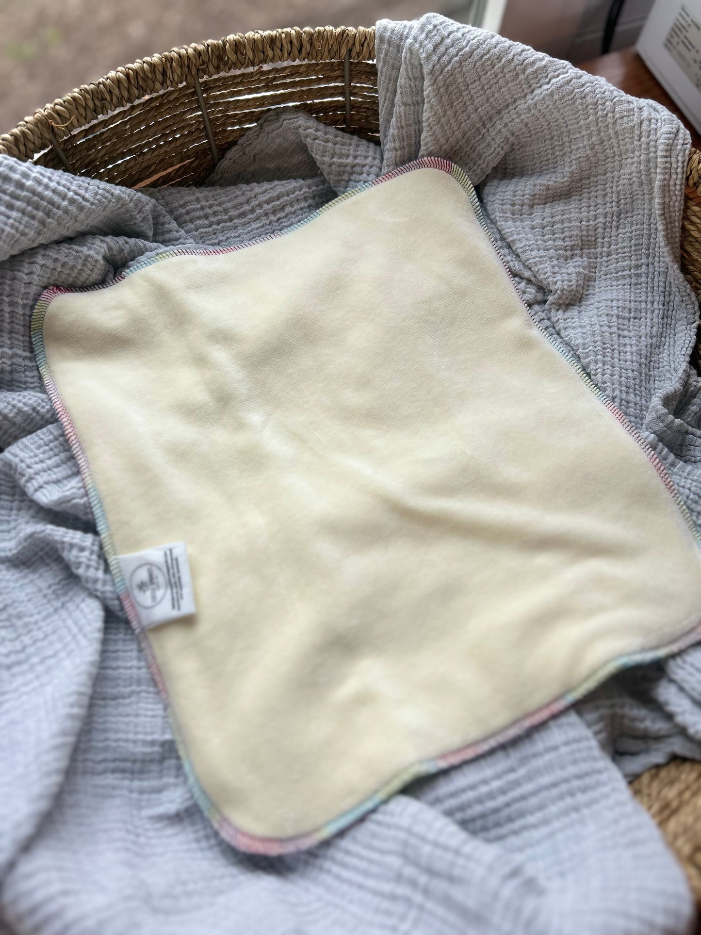 Heavy Wetter Hemp Cotton Velour Trifold