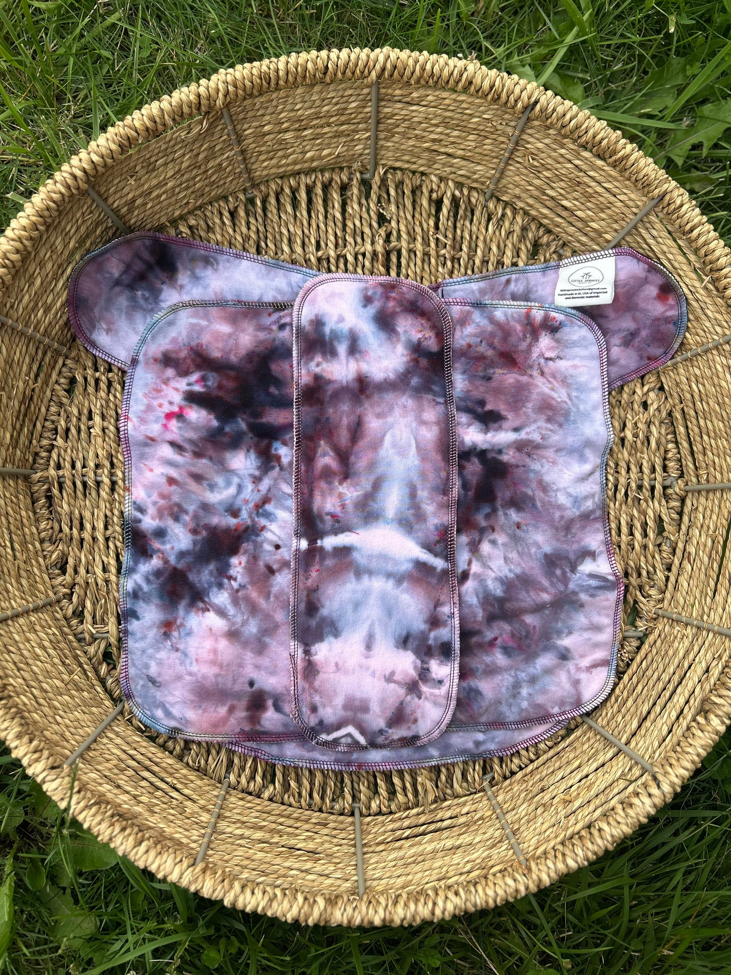 OS Serged Snapless Fitted - Ice Dye #1