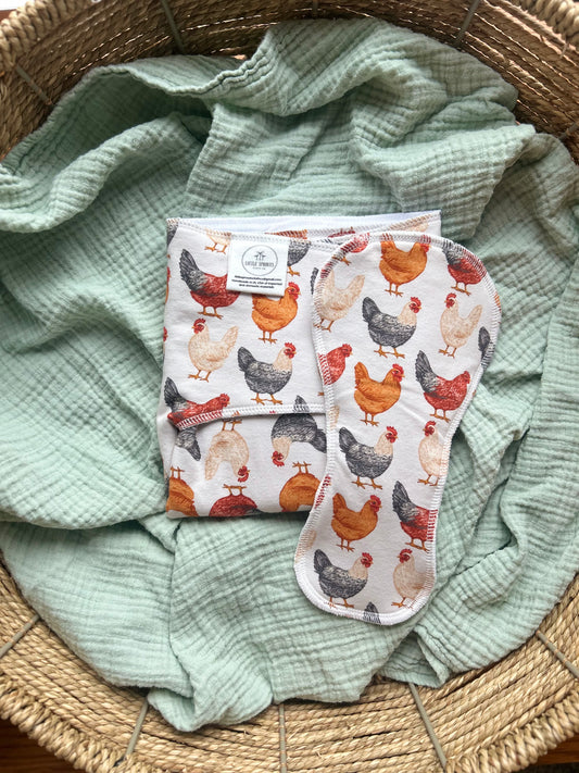 OS Preflat - Barnyard Chickens