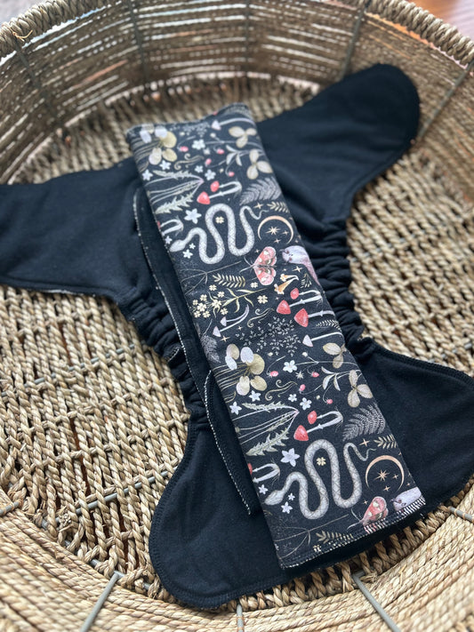 OS Snapless Serged Fitted - Fairy Forest