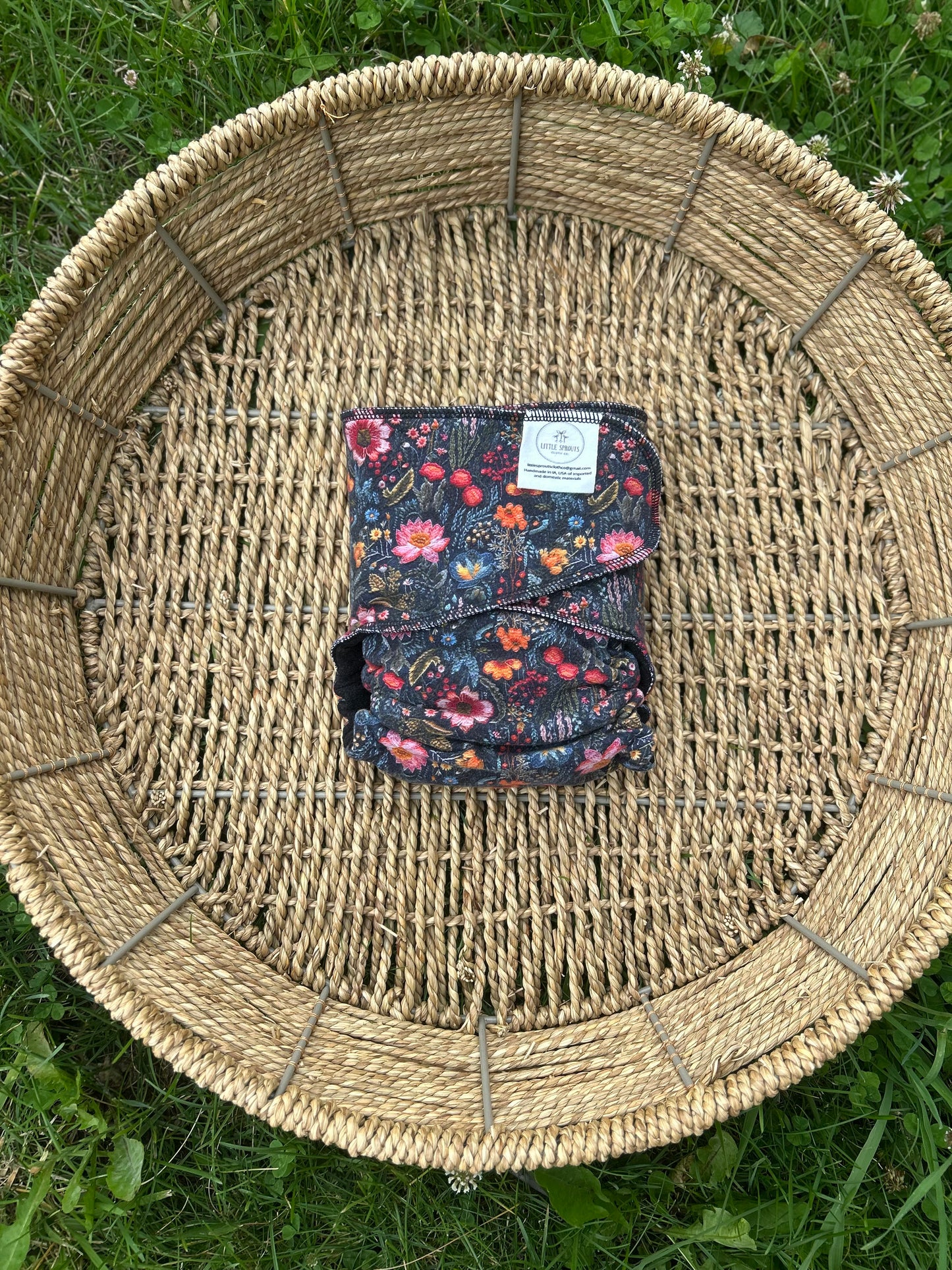 OS Comfort Snapless Fitted (LW)- Stitched in Bloom