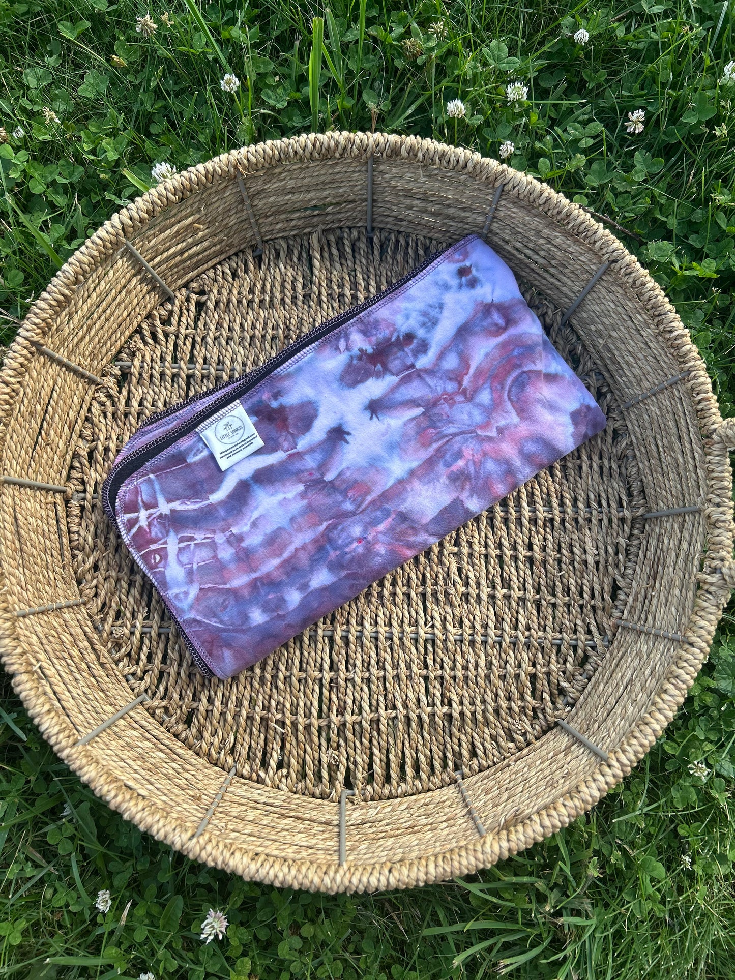 Bamboo Hemp FT Stretchy Double Flat - Ice Dye #1